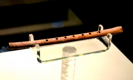 Estimated to be about 82 thousand years old, one of the oldest instruments in the world is a flute of bone and ivory. With more than 22 centimeters, the flute, among other instruments, was found in caves located in the southwest region of Germany. It is believed that the wing of a vulture and the tusks of a mammoth were used to make the instrument.